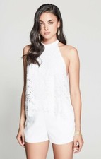 Tuta corta Bianca Donna jumper