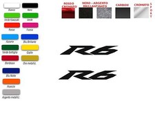 ADESIVI COMPATIBILI SCRITTA R6