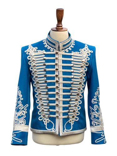 Tunica uomo napoleonica blu