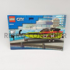 Lego Vintage Istruzioni Instructions Set 60254 - Race Boat Transporter (2020) n2