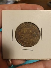 Car Wash Vintage Model T Token No Cash Value Automatic Vending Coin Machine 