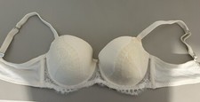 Reggiseno Intimissimi Mod Sofia 5B Bianco In Seta E Pizzo