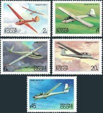 Russia 1983 alianti aerei - russia,