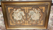 ARAZZO Orientale BIRMANO THAILANDA MIAMMAR, incorniciato