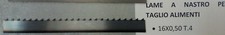 LAMA NASTRO PER SEGAOSSA PROFESSIONALE DA 16MM VARIE MISURE