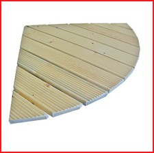 pedana per doccia antiscivolo di legno piatto angolare tappetino pedane box     