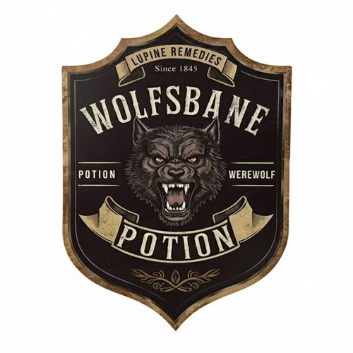 Adesivo vinile wolfsbane - vinile,