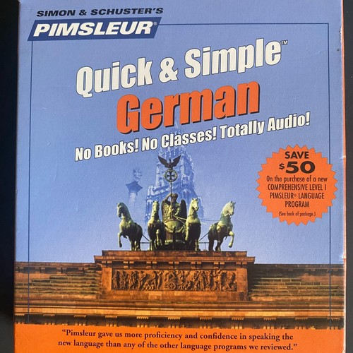 Pimsleur quick simple german - &,