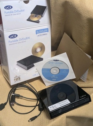 Lacie slim dvd design di - lacie, dvd±rw