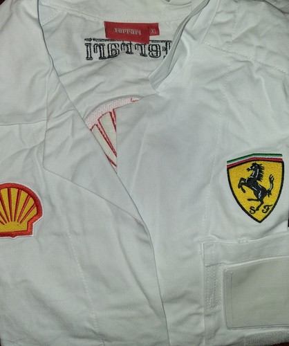 Scuderia ferrari camice bianco - ferrari,