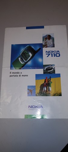 Nokia 7110 catalogo depliant - catalogo,