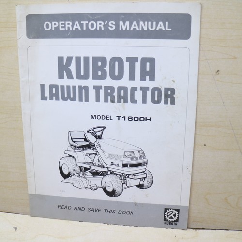Kubota t1600h trattorino - kubota,
