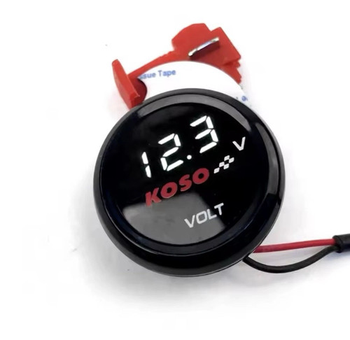 Voltometro led per auto - a,