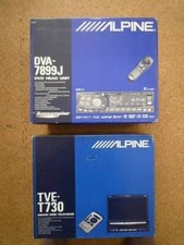 Alpine DVA-7899J TVE-T730 Set