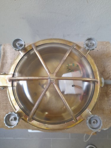 Lampada ottone vintage - lampada,