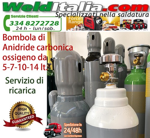 Bombola ossigeno - bombola, da