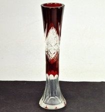 Vetro Cristallo Vaso, Vetro Cammeo, Levigato a Mano, Francia, Um 1940 R527