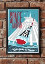 Poster Disney Retro Space