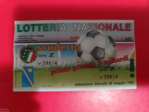 Biglietto lotteria nazionale - biglietto,