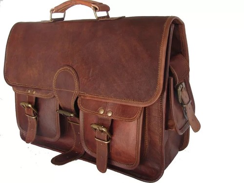 Borsa uomo vintage pelle - da, in