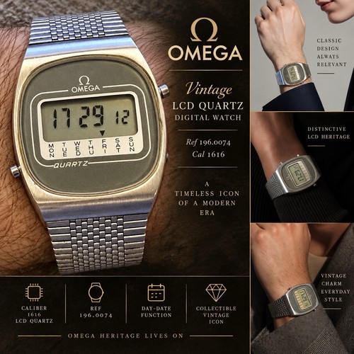 Orologio digitale vintage - Ω,