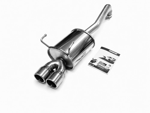 Silenziatore sportivo acciaio - silenziatore,