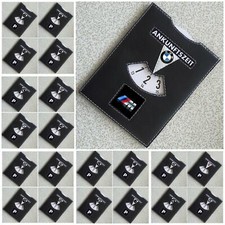 Disco di parcheggio di lusso in pelle con logo auto parcometro zona di parcheggio corta zona di parcheggio ⭐⭐⭐⭐