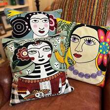 Set di tre copricuscini Frida