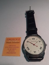 Orologio da polso al quarzo unisex cinturino similpelle - Collezione Hachette 2