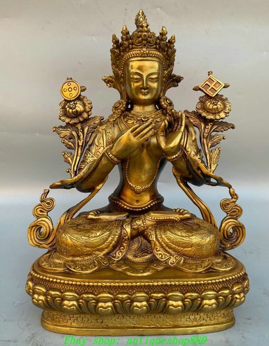 Statua vecchio tibet - statua, 12''vecchio