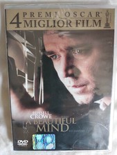 A Beautiful Mind	dvd	editoriale	mondadori	italiano 	russell crowe john nash