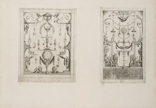 E. VICO (1523-1567), grottesco, studioso e bacco, 1573 circa, KSt. Rinascimento