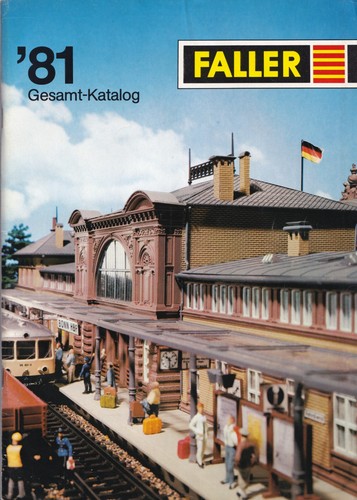Faller 1981 depliant catalogo
