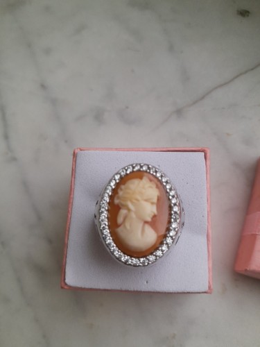 Anello con cammeo - anello,