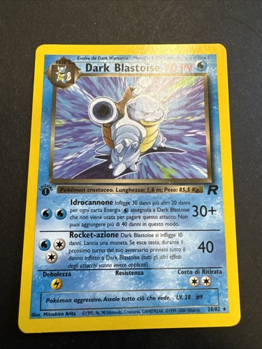 Dark blastoise non - dark,