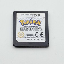 POKEMON VERSIONE BIANCA - NINTENDO DS - ORIGINALE ITA - SOLO SCHEDINA