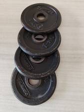 Dischi per Manubri Neri Domyos 4x1kg.
