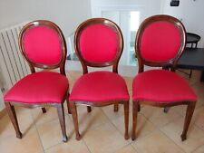 Set 6 Sedie Imbottite Vintage da Soggiorno.