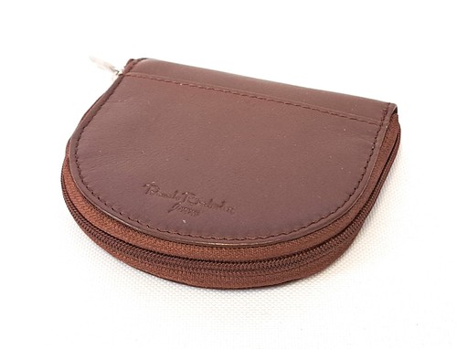 Portamonete con zip pelle - portamonete,