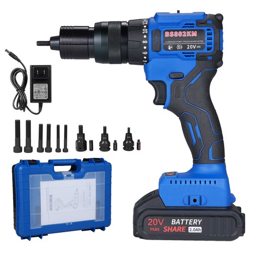 Rivettatrice senza fili 20v - senza,
