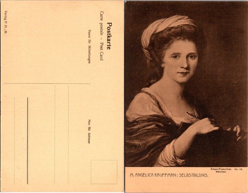 Angelica kauffman cartolina - angelica,
