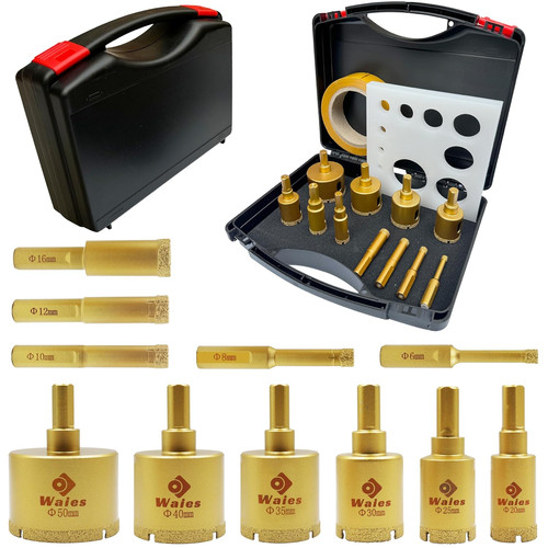Set punte diamantate - 13,
