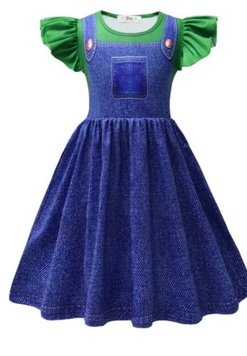 Super mario bros luigi dress - mario,