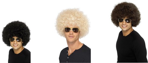 Parrucca afro funky anni - , 70