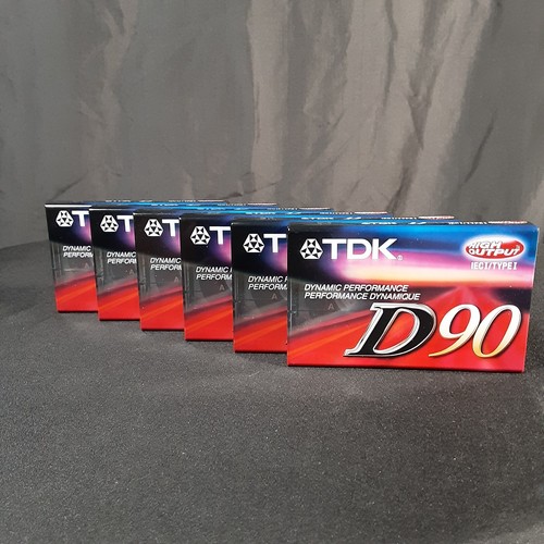 Nastri audiocassette tdk d90 - nastri,