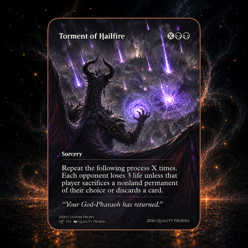 Torment hailfire scheda - hailfire,