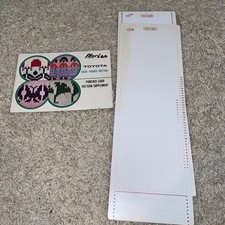 Toyota Punch card 161-169