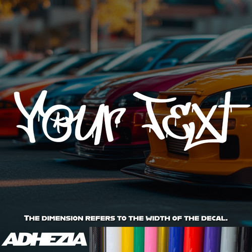 Your text vinyl decal sticker - your,
