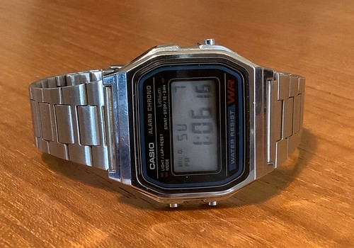 Vintage casio alarm chrono - wr,