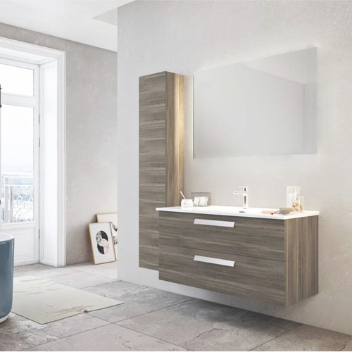 Mobile bagno sospeso - , rovere
